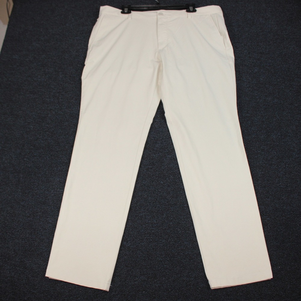 Vineyard Vines On-The-Go Pant 38x32 Stone OTG Performance Stretch Golf Chino